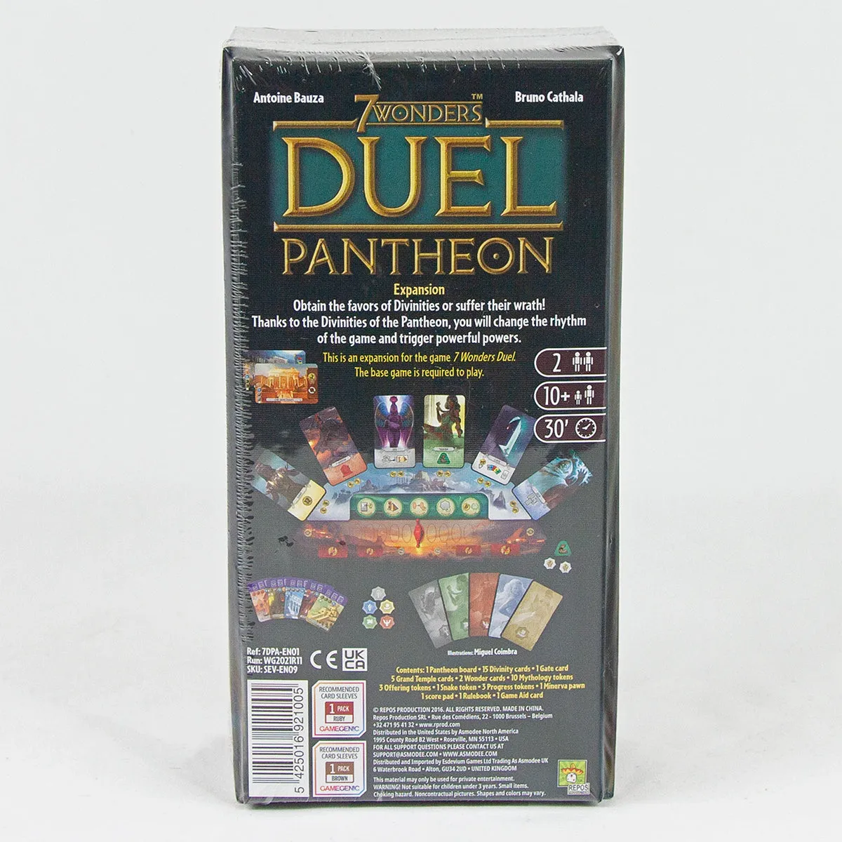 7 Wonders Duel: Pantheon Expansion