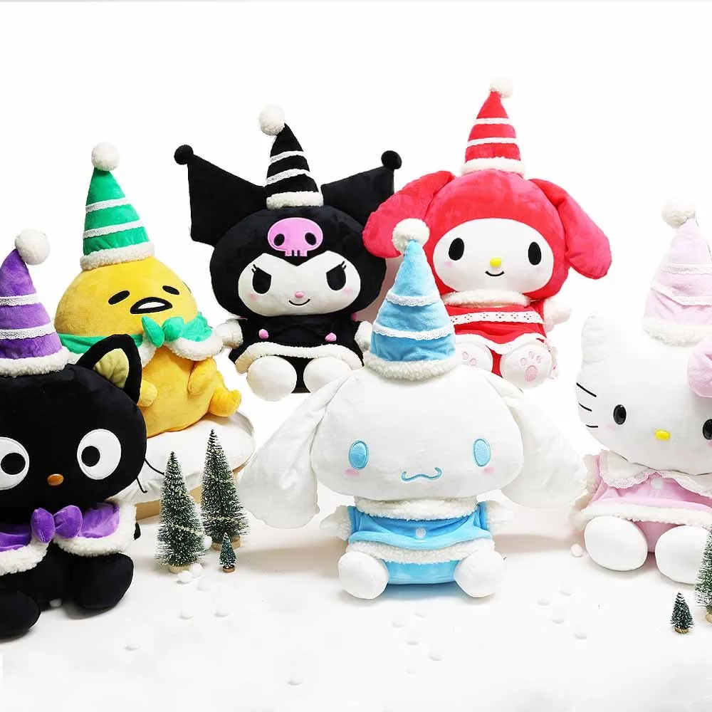 Kuromi Christmas Costume 15" Plush