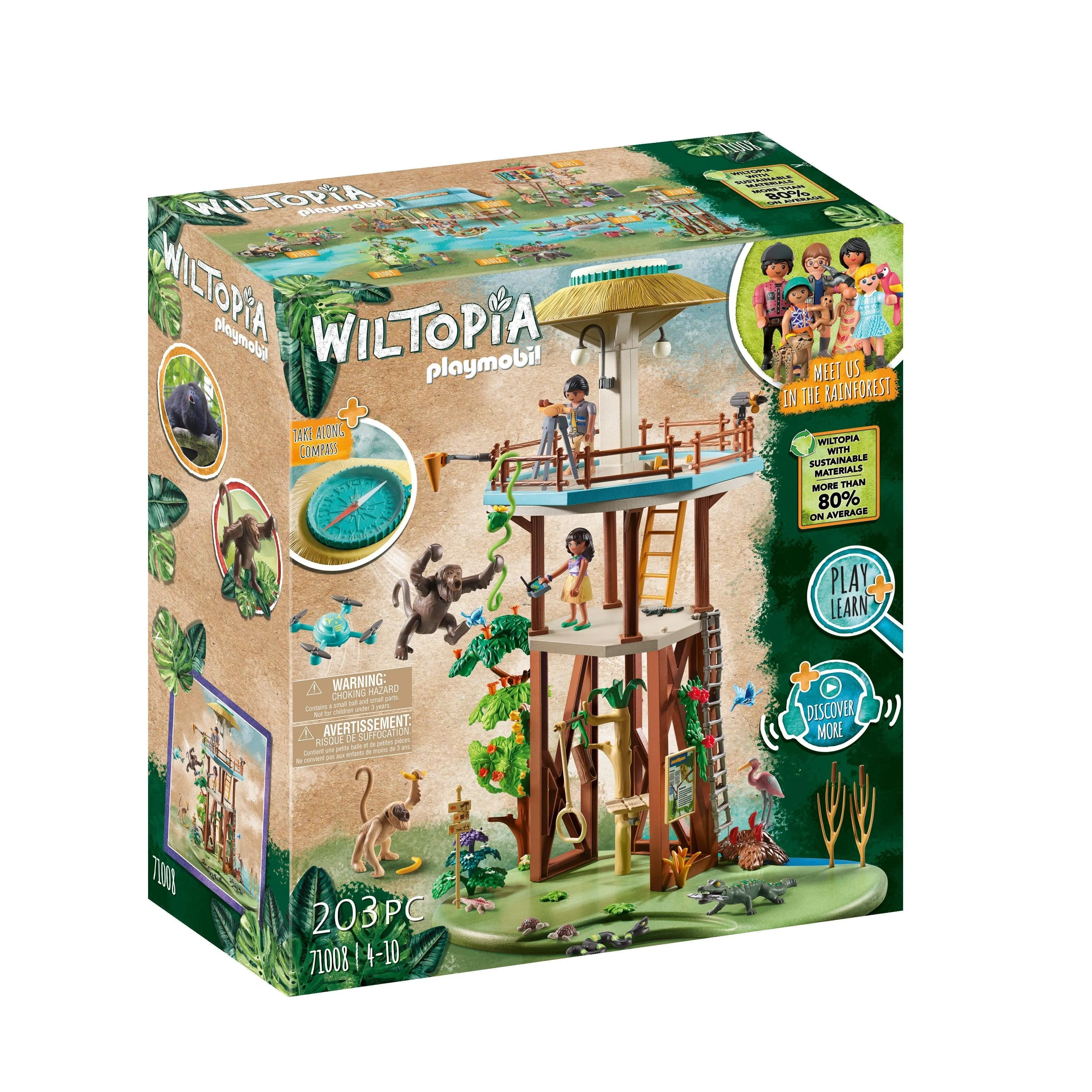 Wiltopia -  Research Tower with Compass